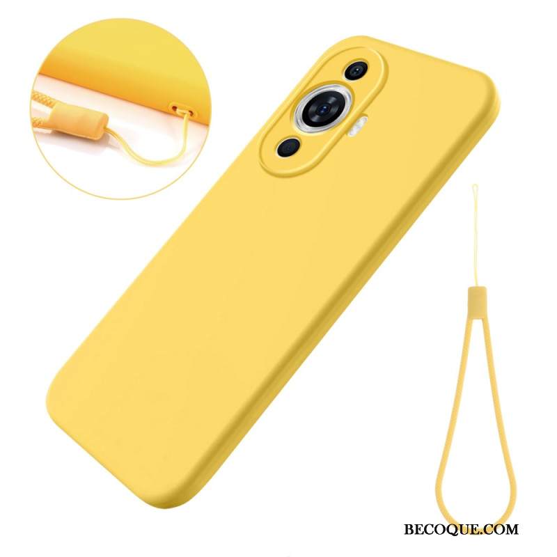 Case Huawei Nova 12s Puhelinkuoret Nestemäinen Silikonihihna