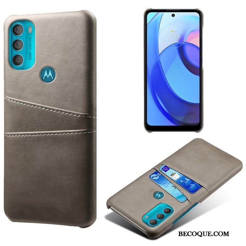 Case Moto G71 5G Ksq-korttikotelo