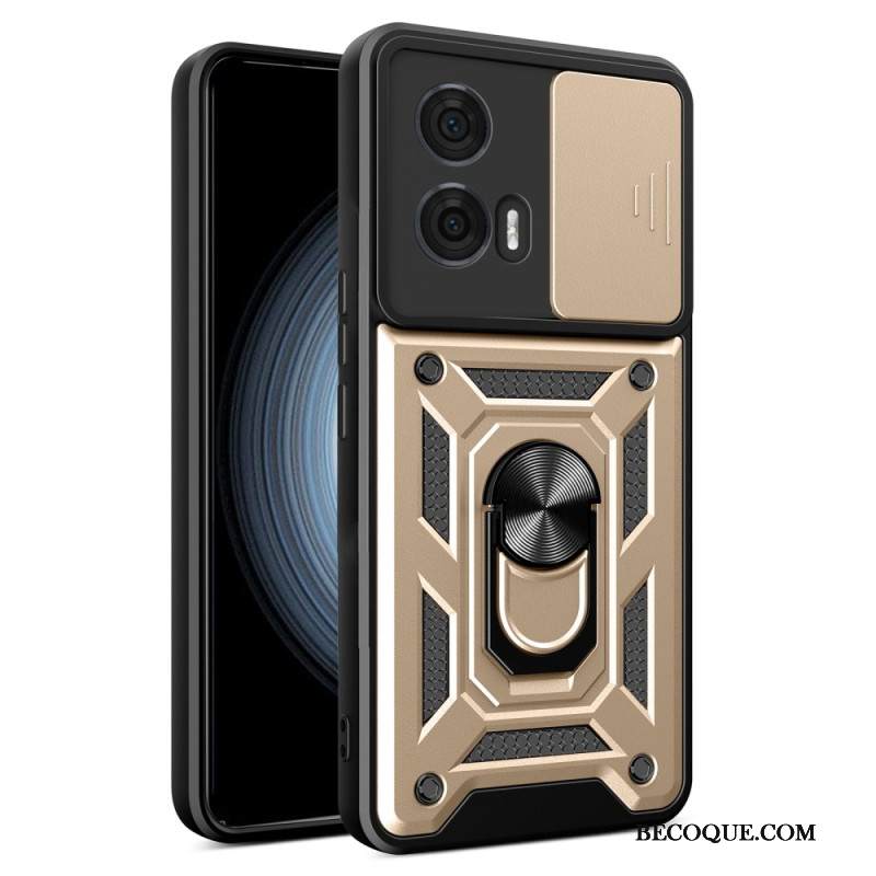 Case Motorola Edge 50 Fusion Puhelinkuoret Tukirengas Ja Liukuva Kamerasuoja