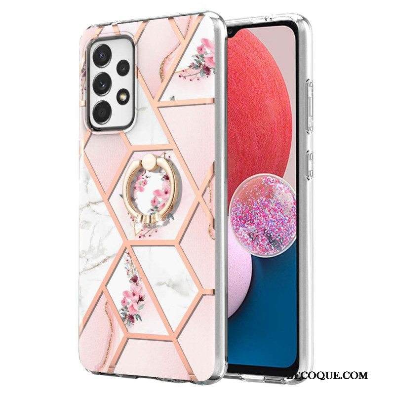 Case Samsung Galaxy A13 Sormus-kiinnike Kukat