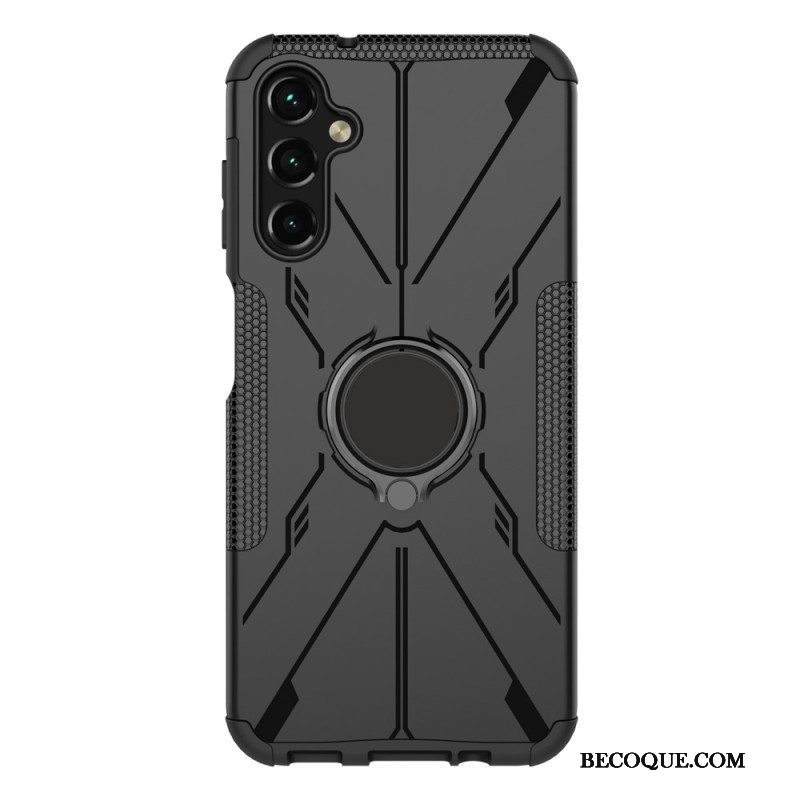 Case Samsung Galaxy A14 / A14 5G Kaksivärinen Rengastuki