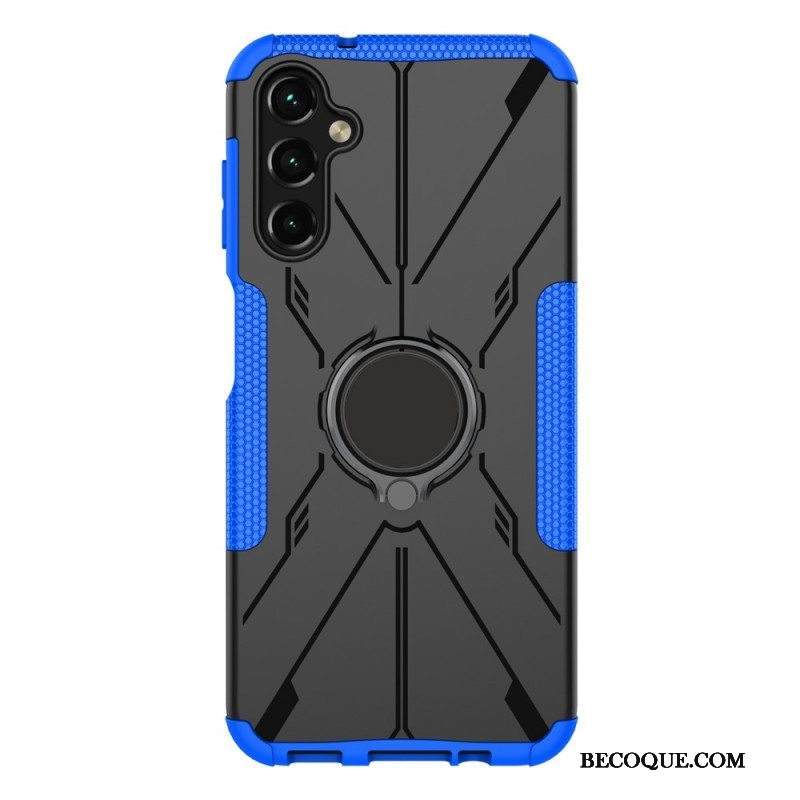 Case Samsung Galaxy A14 / A14 5G Kaksivärinen Rengastuki