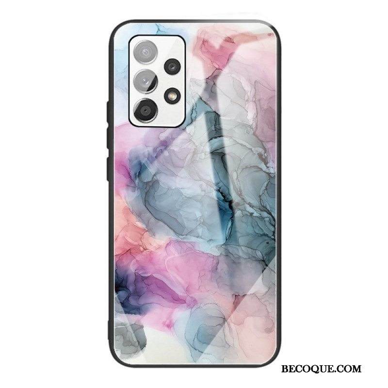 Case Samsung Galaxy A53 5G Marmori Karkaistu Lasi