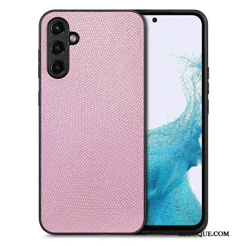 Case Samsung Galaxy A54 5G Värillinen Keinonahka