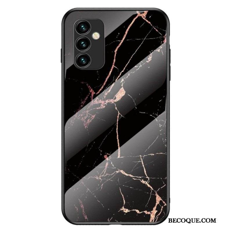 Case Samsung Galaxy M23 5G Marmorivärit Karkaistu Lasi