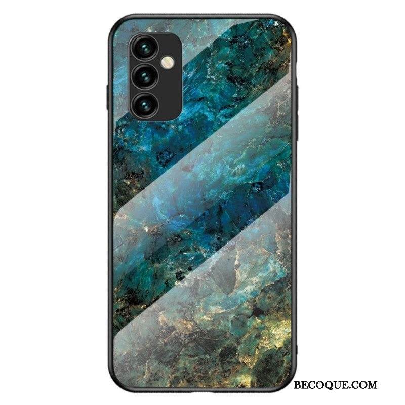 Case Samsung Galaxy M23 5G Marmorivärit Karkaistu Lasi