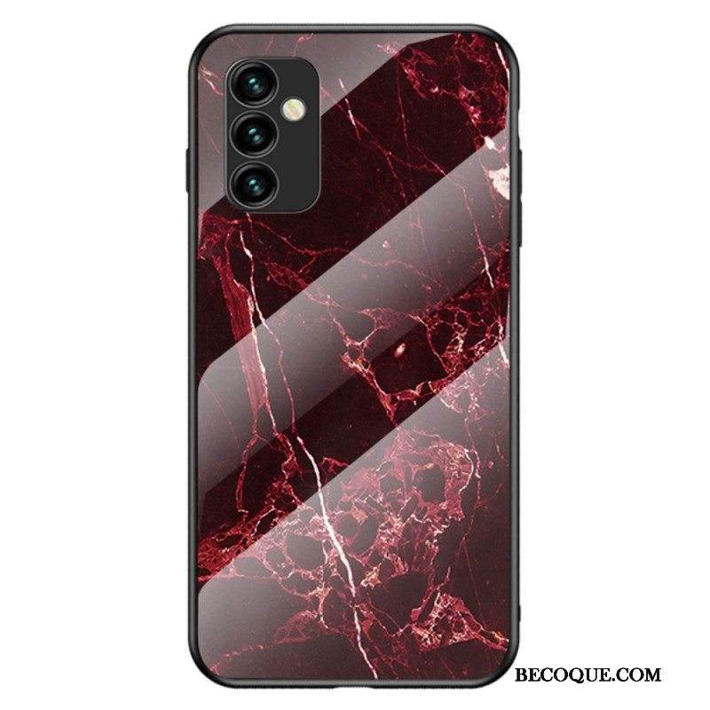 Case Samsung Galaxy M23 5G Marmorivärit Karkaistu Lasi