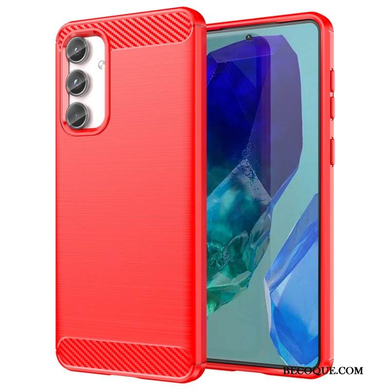 Case Samsung Galaxy M55 5g Puhelinkuoret Harjattu Hiilikuitu