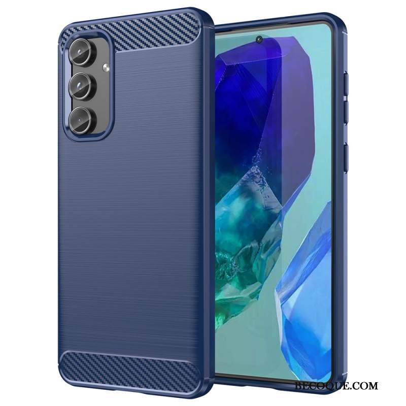 Case Samsung Galaxy M55 5g Puhelinkuoret Harjattu Hiilikuitu