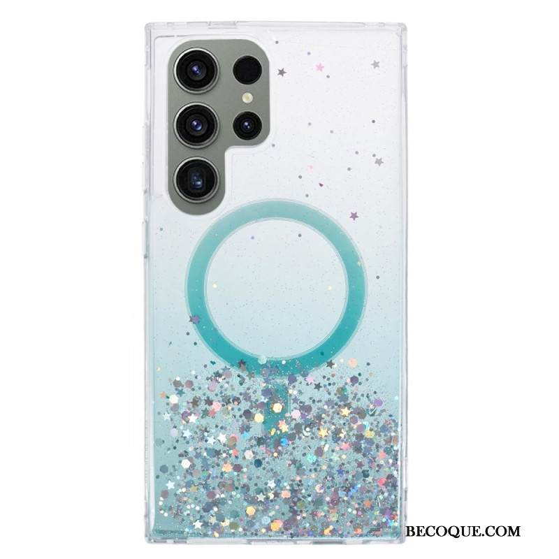 Case Samsung Galaxy S24 Ultra 5g Puhelinkuoret Magsafe-yhteensopiva Glitter