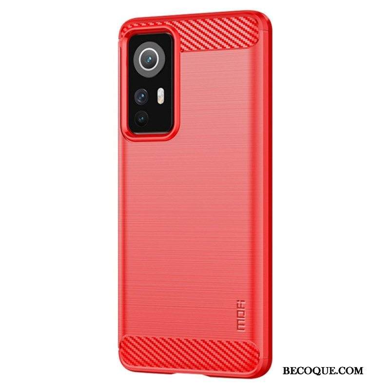 Case Xiaomi 12 / 12X Mofi Harjattu Hiilikuitu