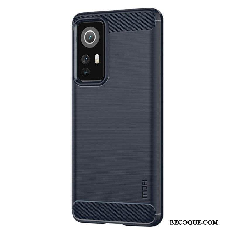 Case Xiaomi 12 / 12X Mofi Harjattu Hiilikuitu