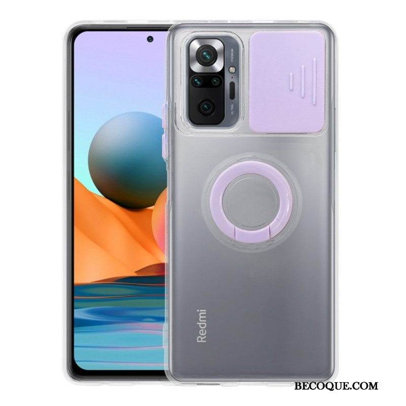 Case Xiaomi Redmi Note 10 Pro Kameran Kansi Jalustalla