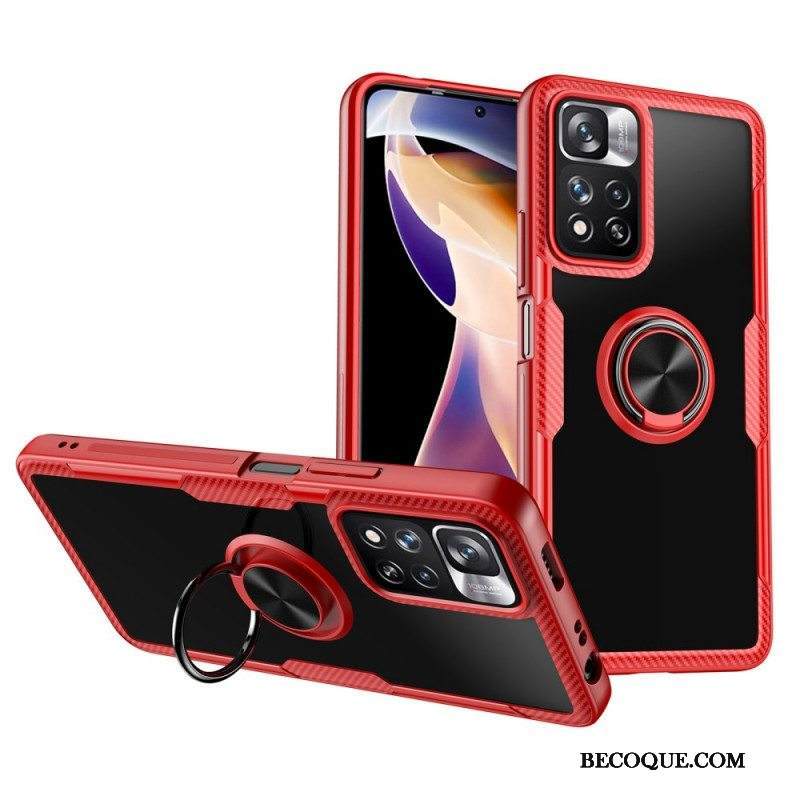 Case Xiaomi Redmi Note 11 Pro Plus 5G Hiilikuitumetallirengas