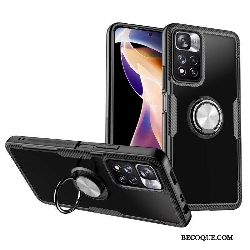 Case Xiaomi Redmi Note 11 Pro Plus 5G Hiilikuitumetallirengas