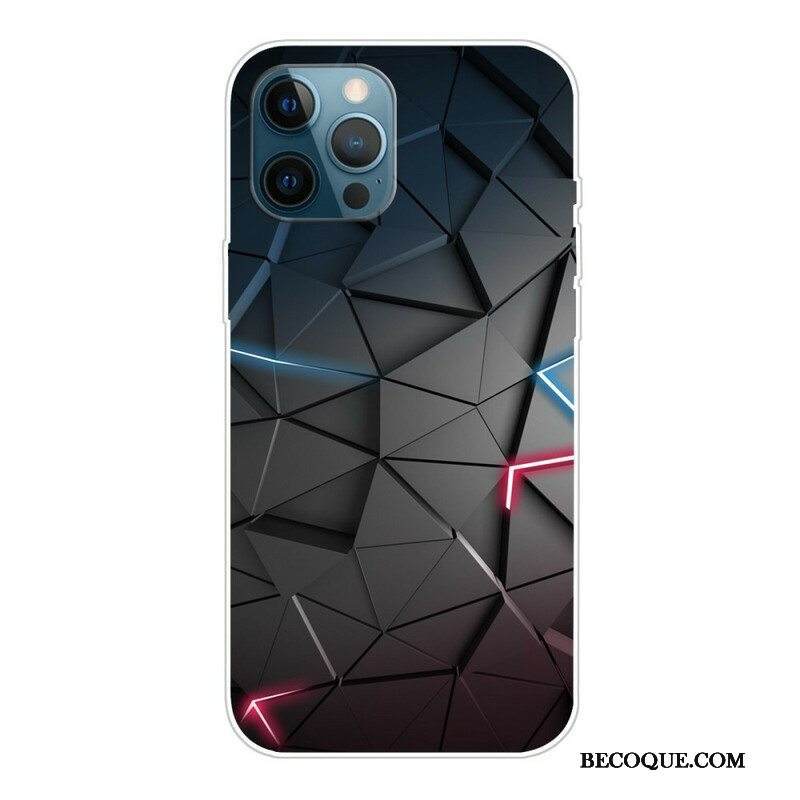 Case iPhone 13 Pro Max Joustava Geometria