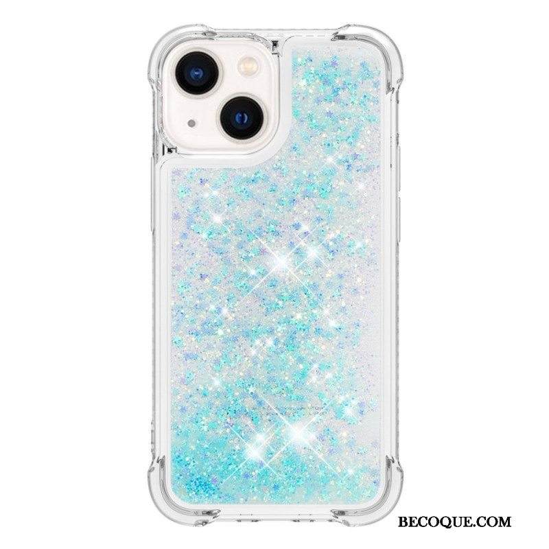 Case iPhone 15 Glitteriä