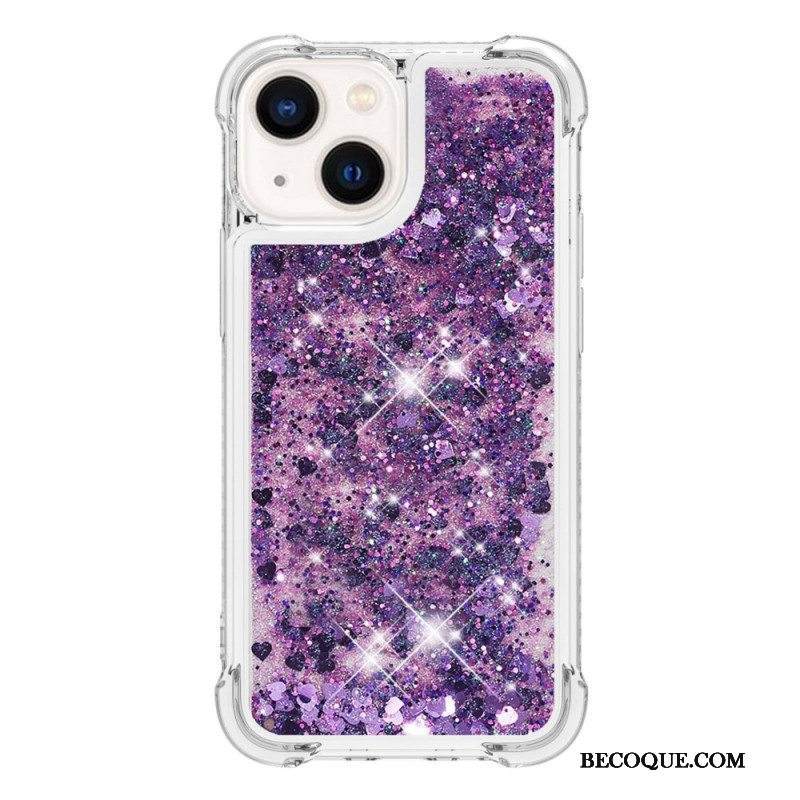 Case iPhone 15 Glitteriä