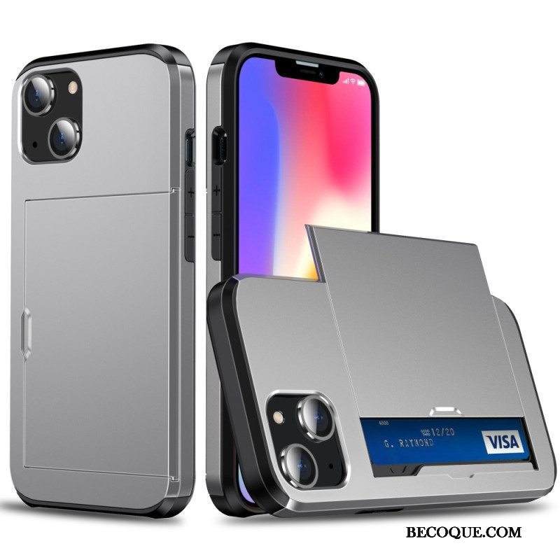 Case iPhone 15 Plus Integroitu Metallitehostekorttipidike