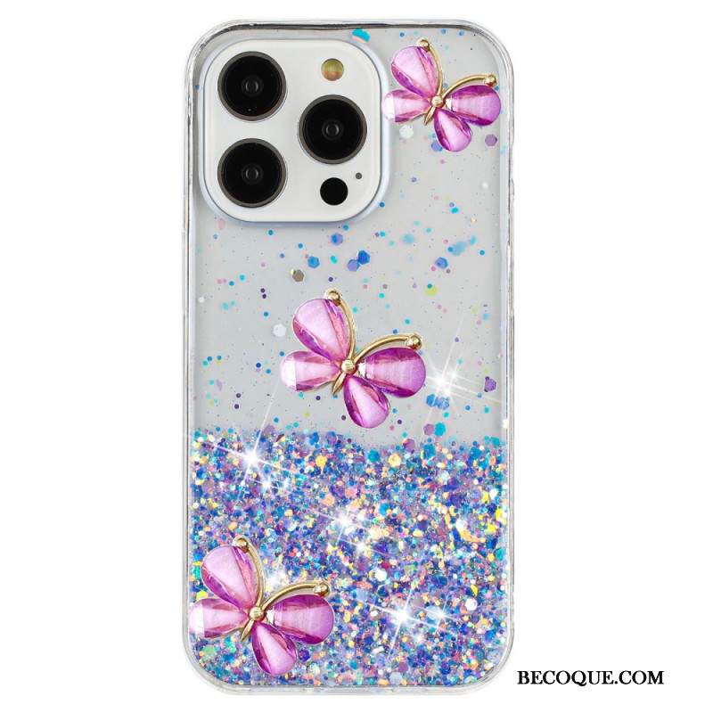 Case iPhone 16 Pro Puhelinkuoret Valoisia Perhosia