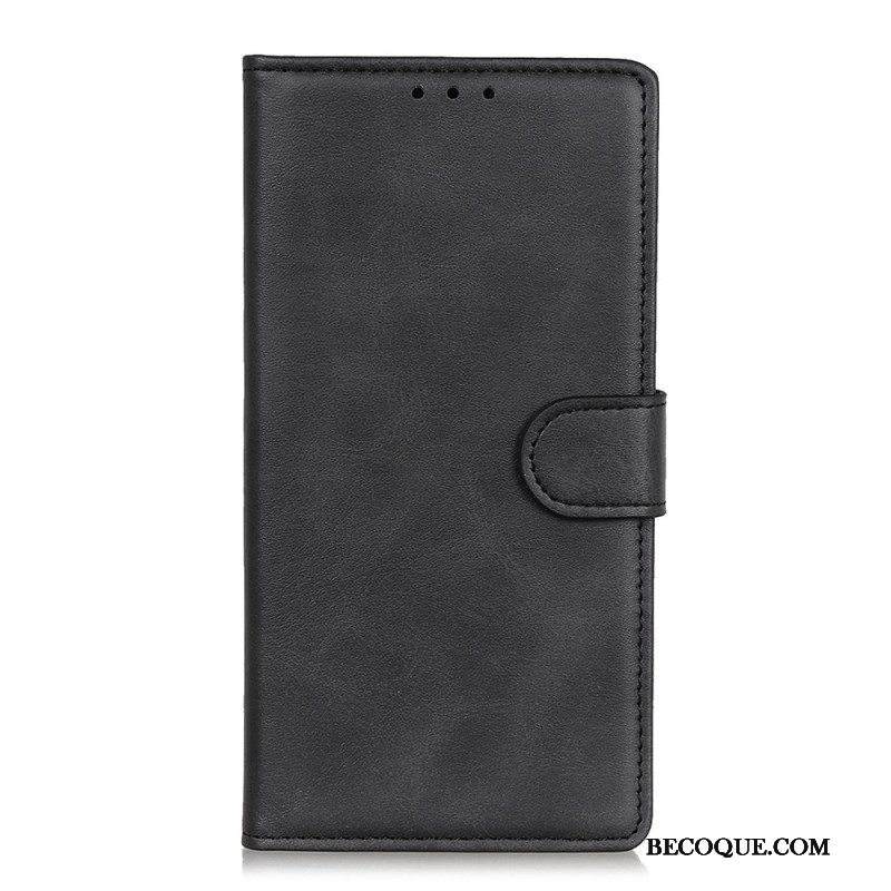 Flip Case Huawei Mate 50 Pro Matta Keinonahka