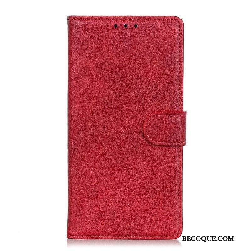 Flip Case Huawei Mate 50 Pro Matta Keinonahka