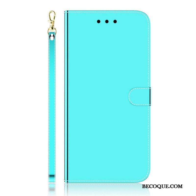 Flip Case Samsung Galaxy A53 5G Keinonahkainen Peilin Kansi