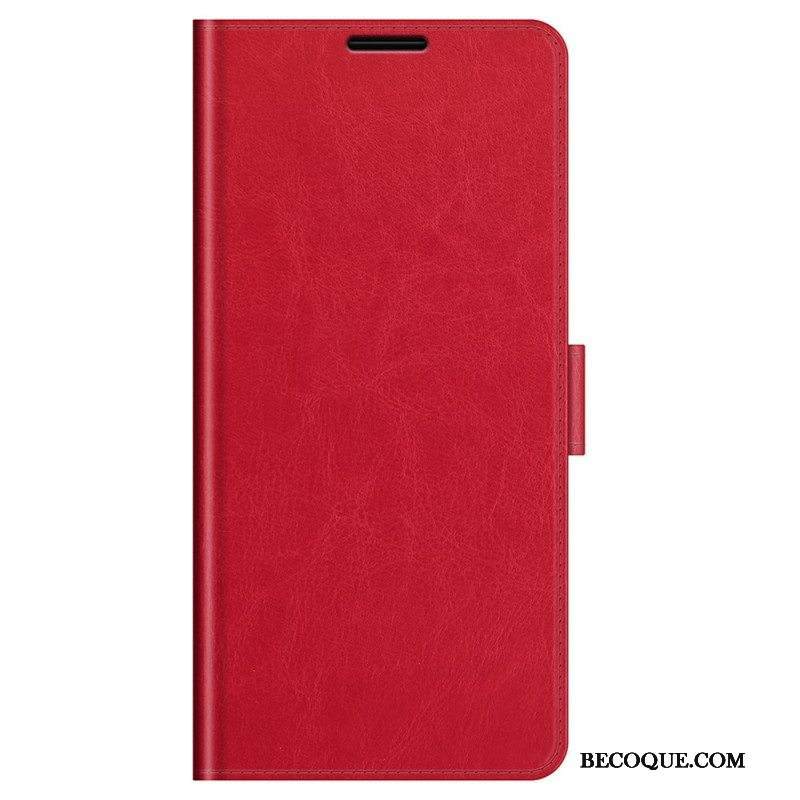 Flip Case Samsung Galaxy M32 Klassinen Nahkaefekti