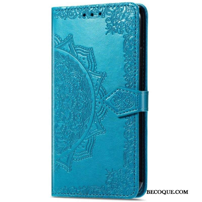 Flip Case Samsung Galaxy S22 Ultra 5G Mandala Keskiaika