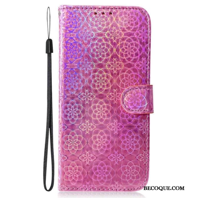 Flip Case Samsung Galaxy S23 5G Disco-tyylinen