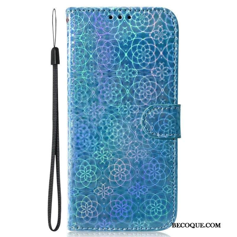 Flip Case Samsung Galaxy S23 5G Disco-tyylinen