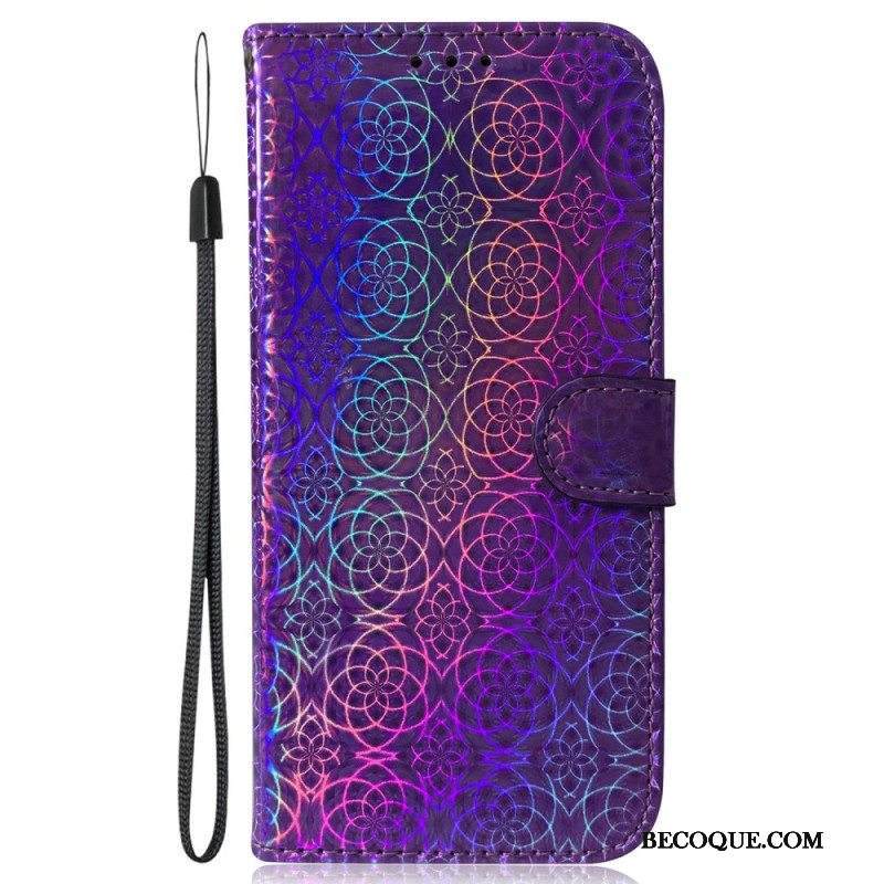 Flip Case Samsung Galaxy S23 5G Disco-tyylinen