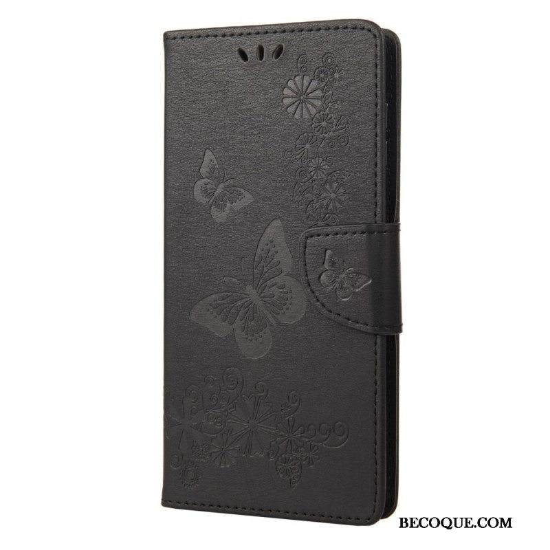 Flip Case Sony Xperia 10 IV Perhosia Lennossa