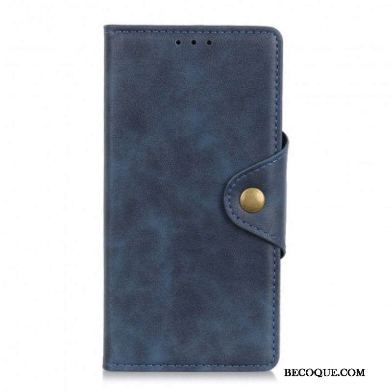 Flip Case Sony Xperia 5 III Keinonahkainen Nappi