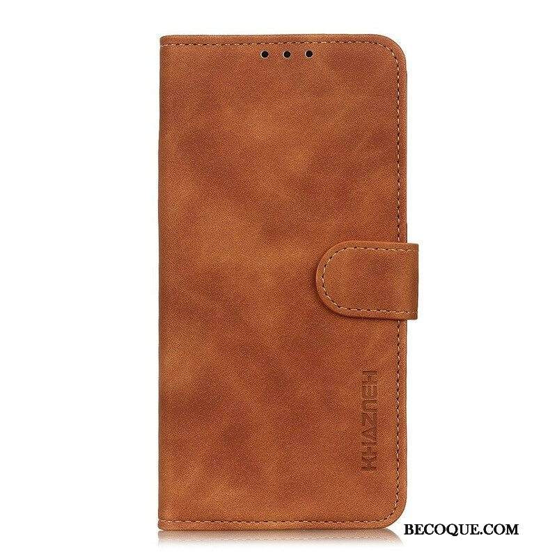 Flip Case Xiaomi Redmi Note 10 5G Khazneh Nahkaefekti