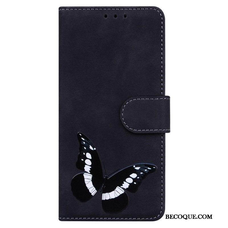 Flip Case Xiaomi Redmi Note 10 Pro Skin Touch Butterfly