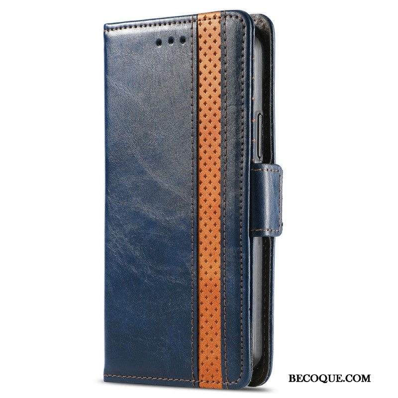 Flip Case Xiaomi Redmi Note 11 / 11S Kaksivärinen Kaksoislukko