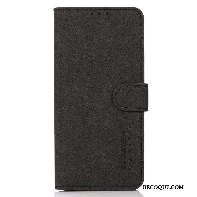 Flip Case Xiaomi Redmi Note 12 5G Khazneh Fashion Leather Effect