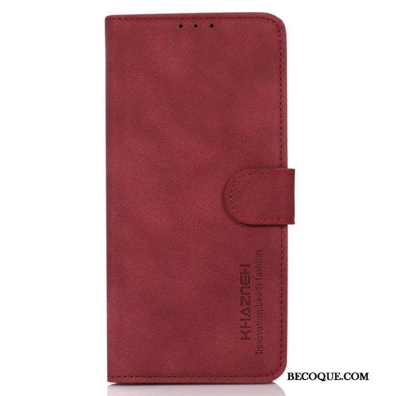 Flip Case Xiaomi Redmi Note 12 5G Khazneh Fashion Leather Effect