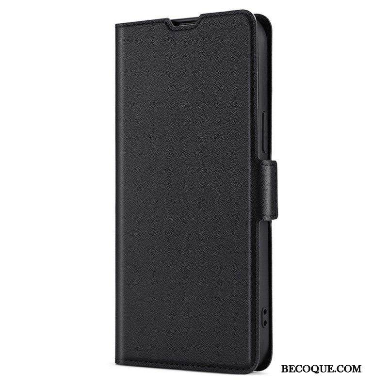 Flip Case Xiaomi Redmi Note 12 Pro Plus Ultra Fine Faux Nahka