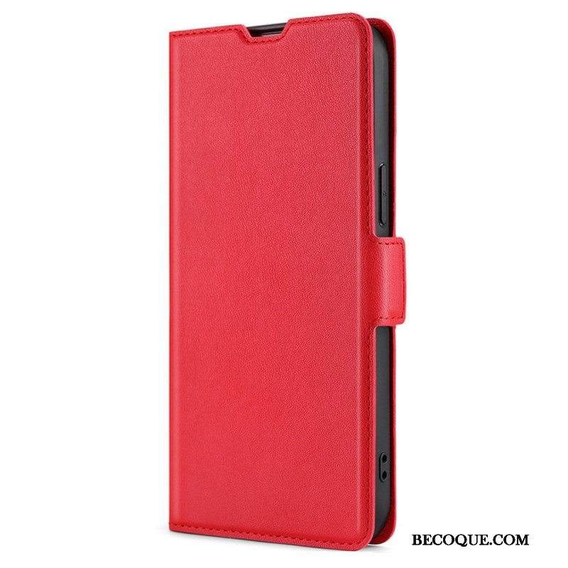 Flip Case Xiaomi Redmi Note 12 Pro Plus Ultra Fine Faux Nahka