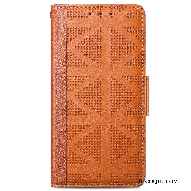 Flip Case iPhone 14 Retro Nahkatyyli