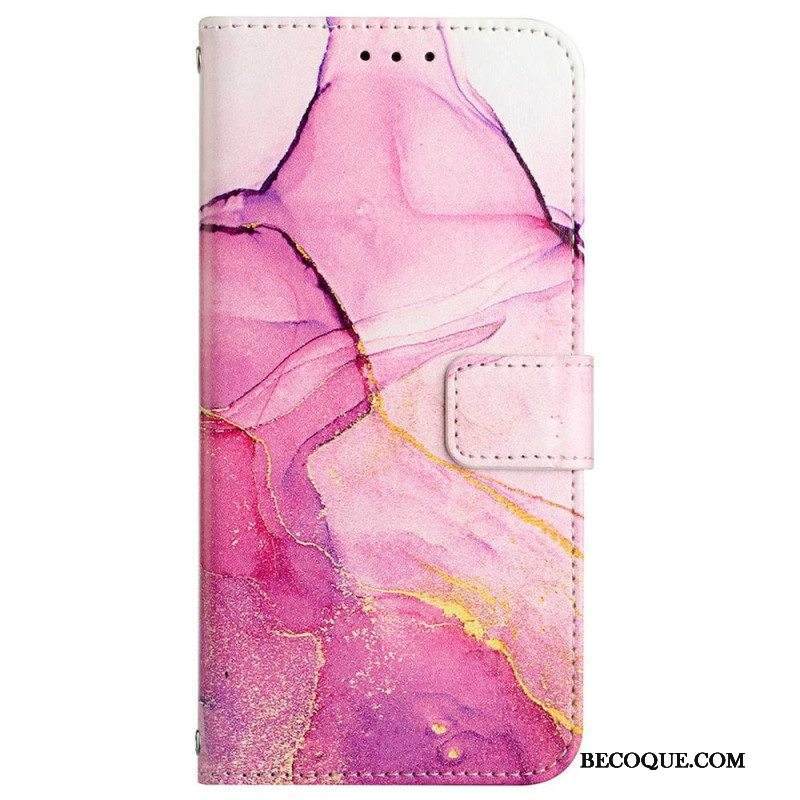 Kotelot Samsung Galaxy A13 Suojaketju Kuori Strip Marble