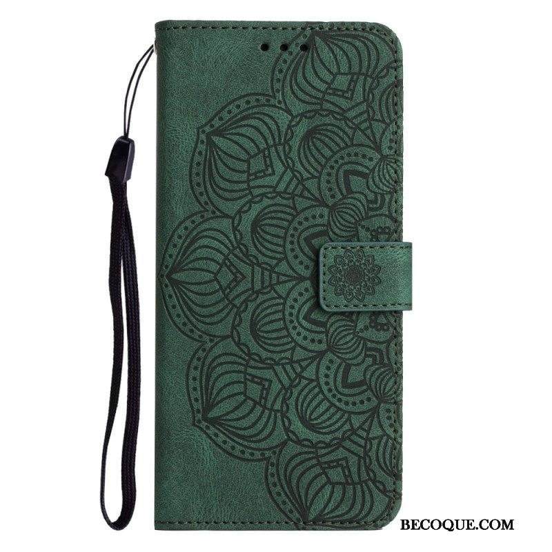 Kotelot Samsung Galaxy A13 Suojaketju Kuori Vintage Strappy Mandala