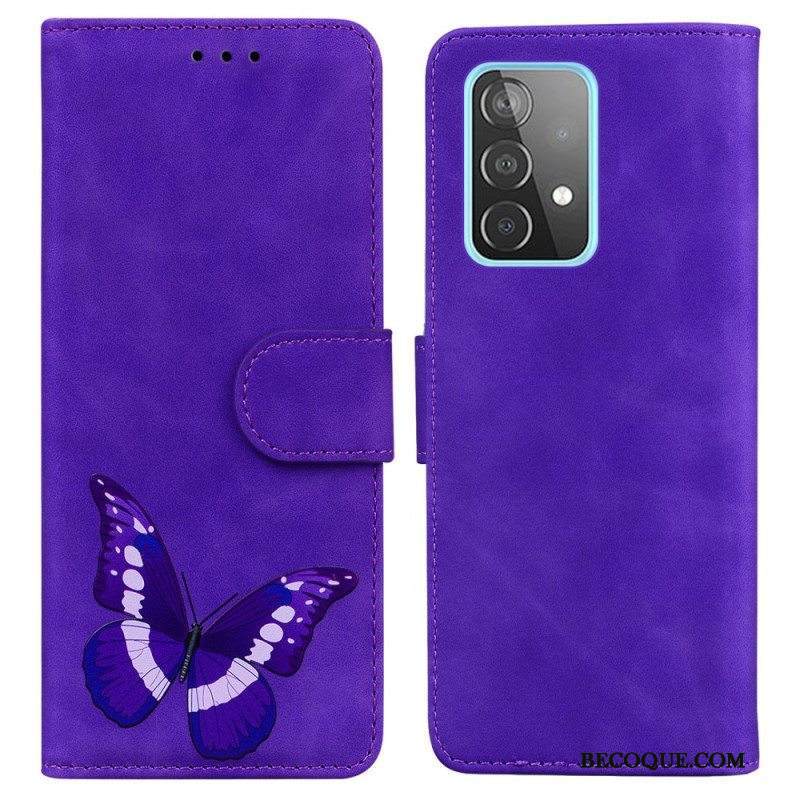 Kotelot Samsung Galaxy A52 4G / A52 5G / A52s 5G Skin Touch Butterfly