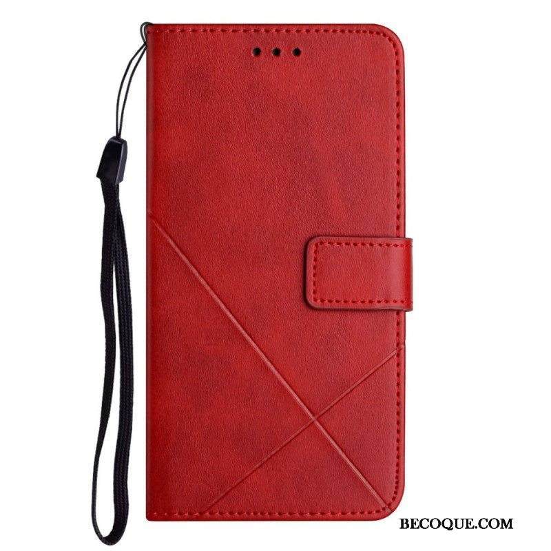 Kotelot Samsung Galaxy M12 / A12 X Design Geo Leather Style