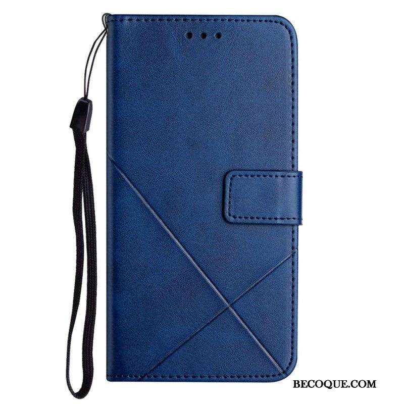 Kotelot Samsung Galaxy M12 / A12 X Design Geo Leather Style