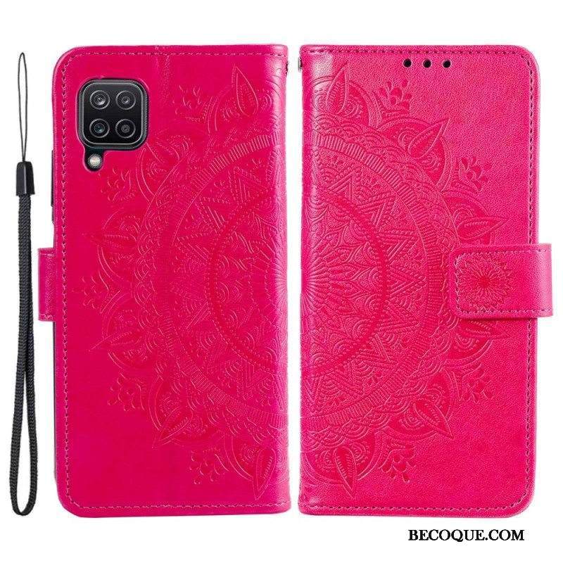 Kotelot Samsung Galaxy M53 5G Auringon Mandala