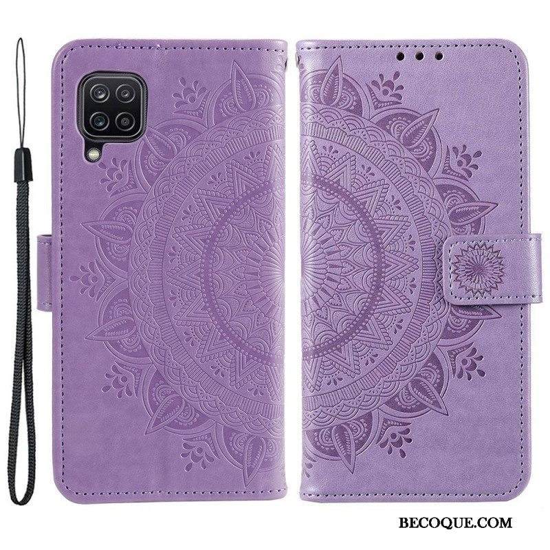 Kotelot Samsung Galaxy M53 5G Auringon Mandala