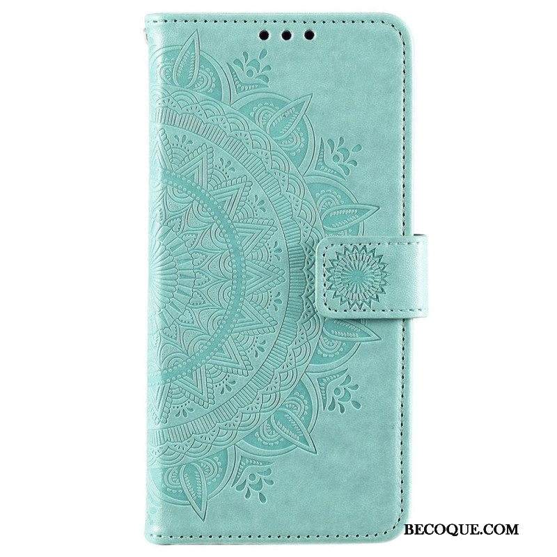 Kotelot Samsung Galaxy S22 Plus 5G Auringon Mandala